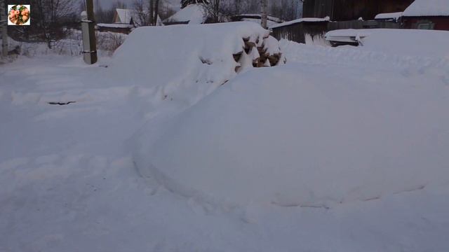 Мало снега?! Засыпало всё за три дня! смотреть онлайн