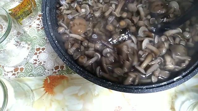 Маринованные опята, простой и вкусный маринад. смотреть онлайн