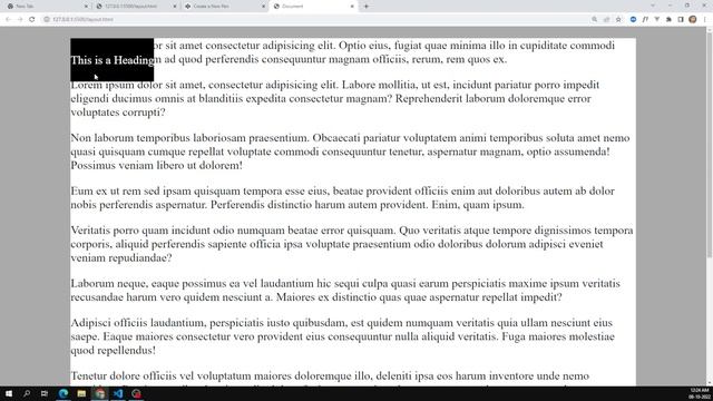 29. Make CSS fixed Header and Footer for a Web Page using position fixed property in CSS - CSS3 смотреть онлайн