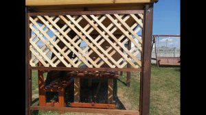 Декоративная Решетка для беседки , шпалера своими руками