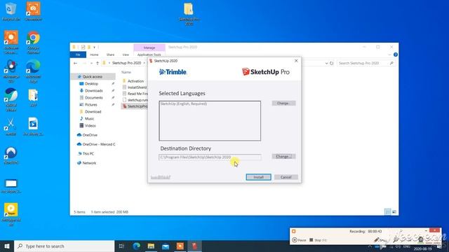 Sketchup Pro 2021 installationsguiden смотреть онлайн