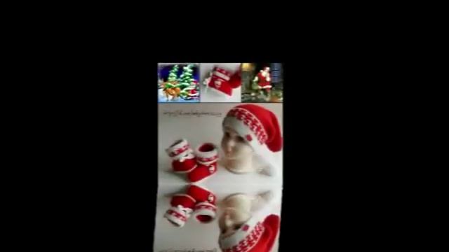 Вязаные новогодние комплекты смотреть онлайн