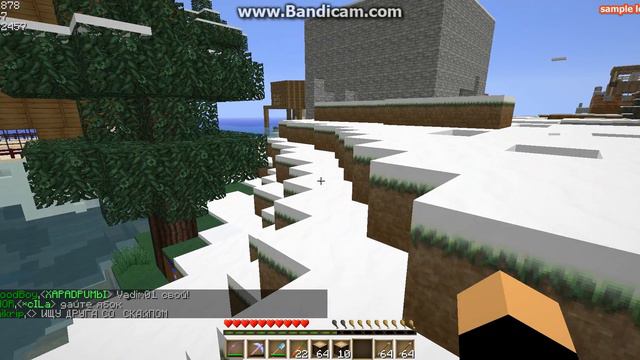 Играем на сервере (Minecraft 1.4.7) смотреть онлайн