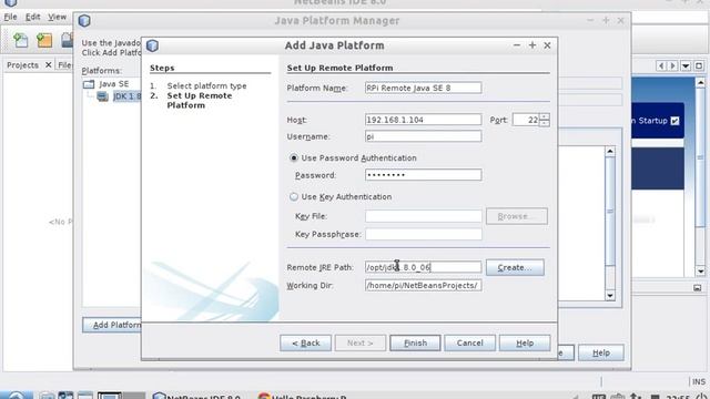 Set up Java SE 8 Remote Platform on Netbeans 8 for Raspberry Pi смотреть онлайн