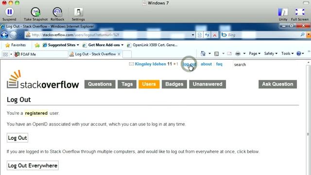 WebID & OpenID Hybrid Protocol Demo Using IE on Windows (Silent) смотреть онлайн