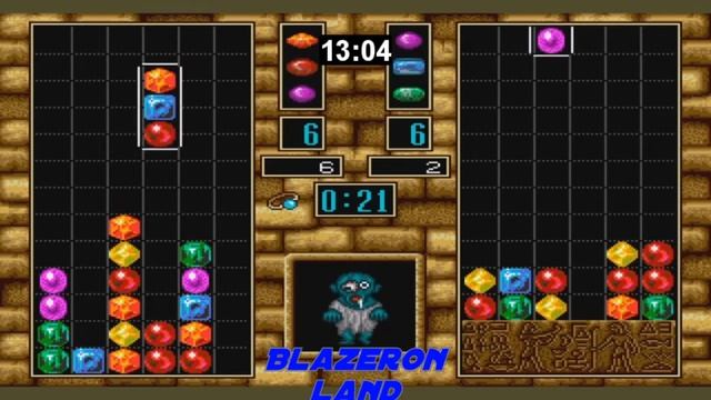 Columns III: Revenge of Columns - Longplay modo hard Speedrun [24:30] смотреть онлайн