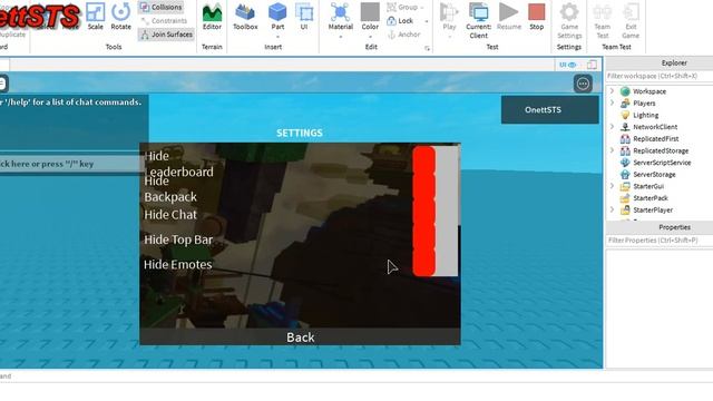 КАК СДЕЛАТЬ МЕНЮ И КРУТОЙ ЧАТ В РОБЛОКС СТУДИО? [АКТУАЛЬНО] l Roblox смотреть онлайн