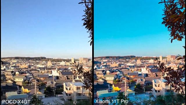 POCO X4GT vs Xiaomi 11T Pro Video Camera Comparison смотреть онлайн