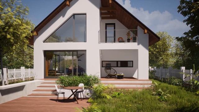 Twinmotion 2020.1.1 Animation (House ( 9.41 x 14.91 m ) смотреть онлайн