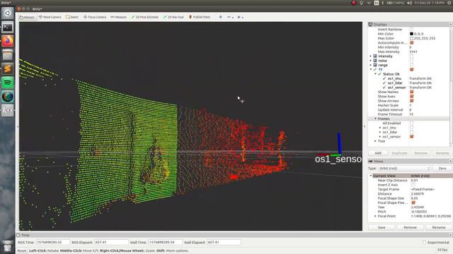 Ouster OS-1 Lidar ROS Drivers and First Looks at the Amazing Data! смотреть онлайн