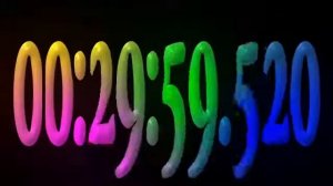 Таймер 60 минут (Обратный отчет)