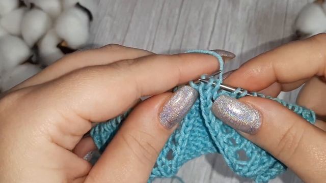 #вязание  #узорыспицами           МК 