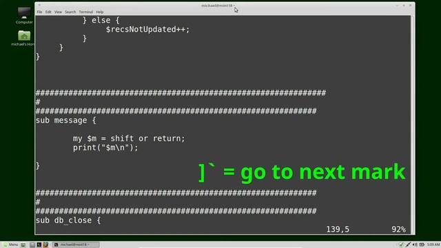 Vim (14) Marks смотреть онлайн