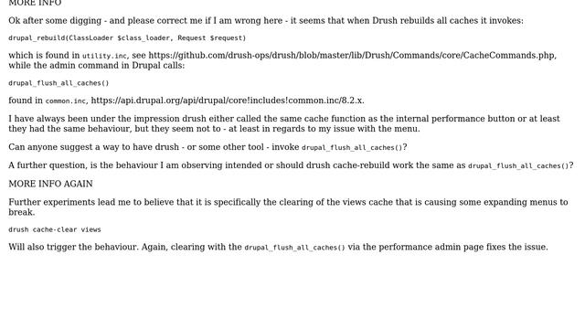 Drupal: Drush cache-rebuild breaking menus (2 Solutions!!) смотреть онлайн