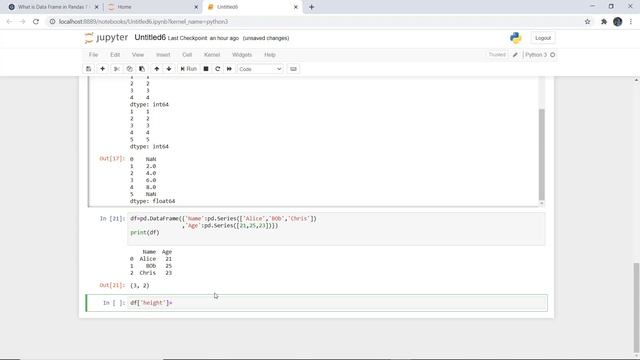 What is Data Frame in Pandas? | Data Frame with example | Pandas Dataframe tutorial | Goeduhub смотреть онлайн