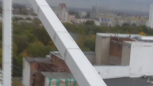 Ростов с колеса обозрения. смотреть онлайн
