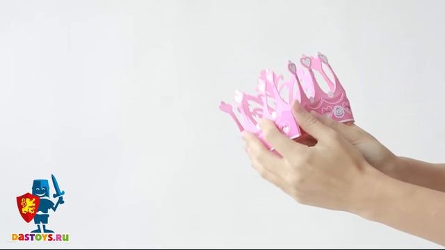 241 Розовая корона с сердечками смотреть онлайн