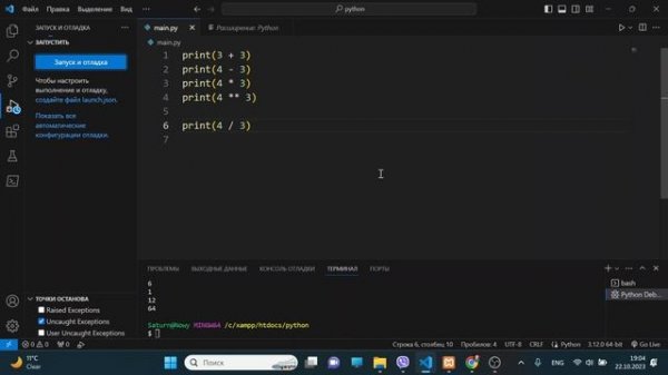 Урок 306. Типы данных int и float в Python