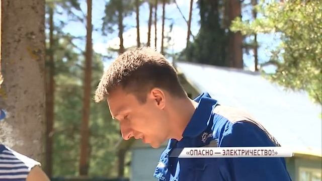 В детском лагере имени Матросова состоялась акция «Территория безопасности» смотреть онлайн