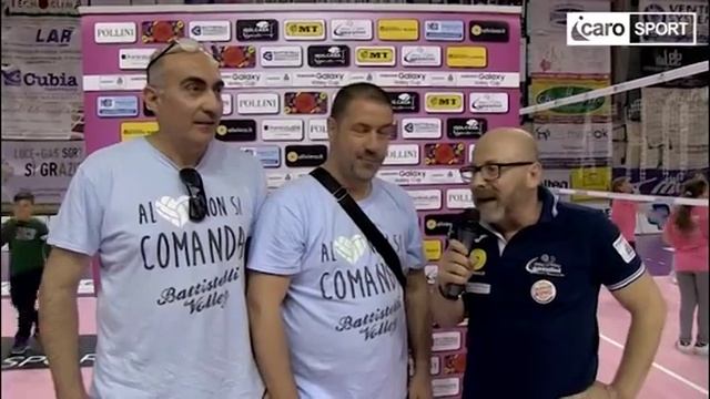 Icaro Sport. Gara1 play off A2: Battistelli-Soverato 3-1 смотреть онлайн
