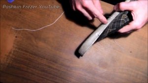 Ремонт обуви, как самому прошить обувь