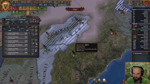 EU4 - Россия - 132 - Very Hard - (1.30.4, Захват Мира, WC, Московия, Muscovy, Europa Universalis 4) смотреть онлайн