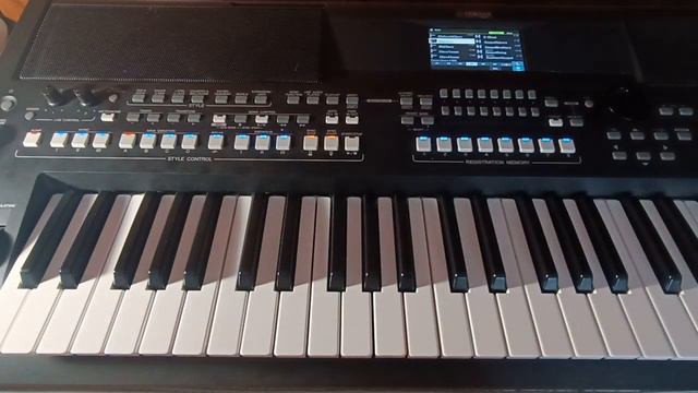 Yamaha psr-sx 600. автоаккомпанемент (Style) смотреть онлайн