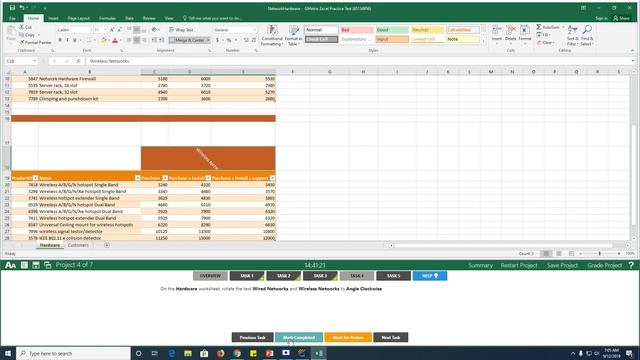 Excel Core Practice Test 1 How to смотреть онлайн