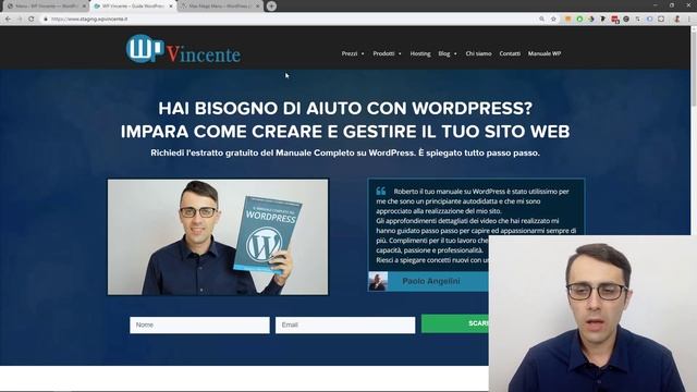Come creare un menu con immagini su WordPress смотреть онлайн