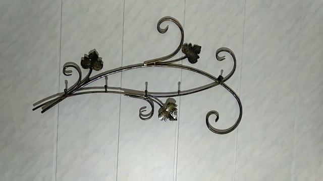 Кованая настенная вешалка для коридора смотреть онлайн