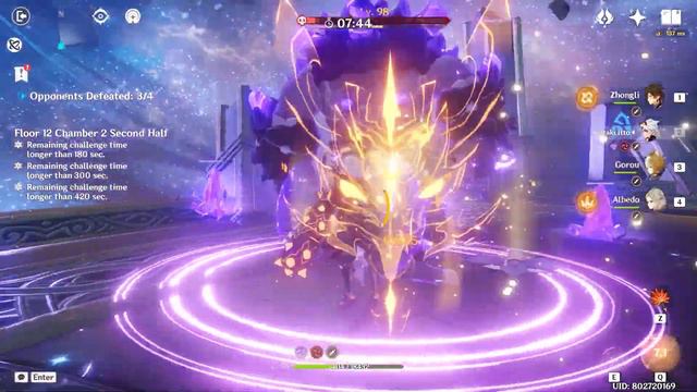 NEW 3.2 SPIRAL ABYSS F2P Mono Geo C0 Itto & C0 Raiden Carry Team FULL 9 STARS CLEAR смотреть онлайн