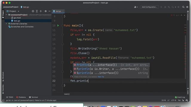 14 Go | File I:O & HTTP Server смотреть онлайн