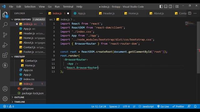 Routing in React.js || React With yuva смотреть онлайн