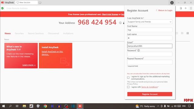 Install and use AnyDesk to Access Remote Computer