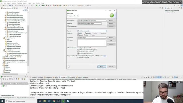 ? Tarefas automatizadas com @Scheduled - Mentoria em JAVA Web Full-Stack смотреть онлайн