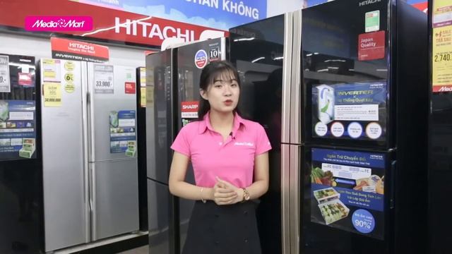 GIỚI THIỆU SẢN PHẨM TỦ LẠNH HITACHI INVERTER 510L FW650PGV8GBK смотреть онлайн