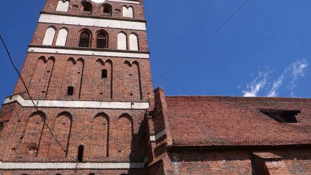 Кирха в Правдинске (б. Фридланд, Friedland). Калининградская область. 25 июня 2017 г. смотреть онлайн