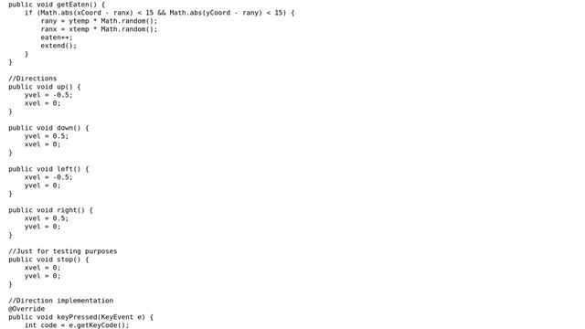 Why doesn't the snake appear when executing this code? смотреть онлайн