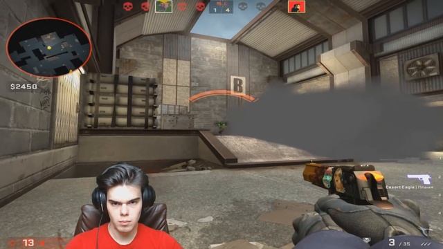 ПЕРВЫЙ РАЗ ИГРАЮ 4:3 В CS:GO смотреть онлайн
