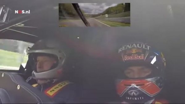 Max Verstappen scares Jos Verstappen at Spa