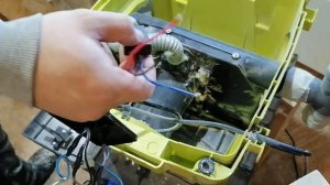 Установка плавного пуска в настольную пилу Ryobi RTS1800