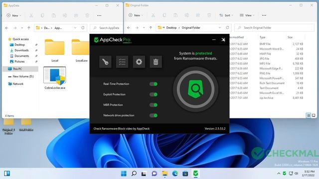 AppCheck Anti-Ransomware : CobraLocker v1.0 Ransomware ({Original Filename}.{Original Extension}) смотреть онлайн