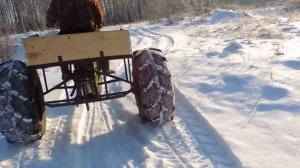 Трицикл-болотоход