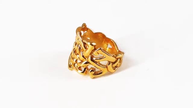 БРИГИТА ~ ОРНАМЕНТАЛЬНОЕ КЕЛЬТСКОЕ КОЛЬЦО С СИМВОЛОМ ДРЕВНЕЙ ЯЗЫЧЕСКОЙ БОГИНИ 3110 смотреть онлайн