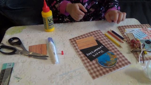 Открытка на День Учителя своими руками. ЗА 5 минут.Оригинально и очень просто. смотреть онлайн