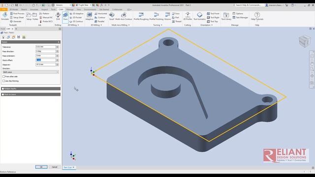Learn Inventor CAM : Concepts For Beginner
