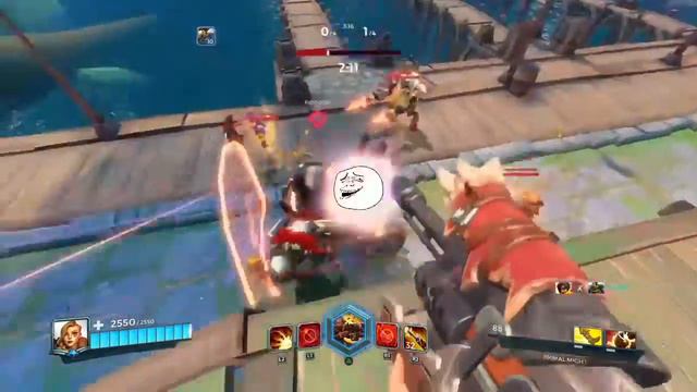 Is This Game A Copy Of Overwatch? Well, It Sure Is Fun!! PALADINS BETA GAMEPLAY смотреть онлайн