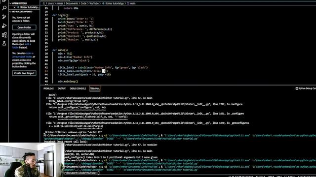 How to make an APP w/ PYTHON (Tkinter tutorial) смотреть онлайн