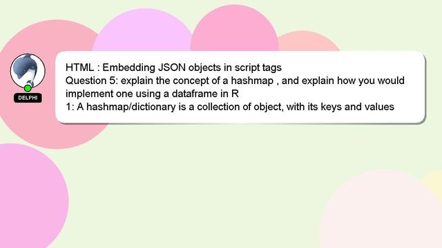 HTML : Embedding JSON objects in script tags смотреть онлайн