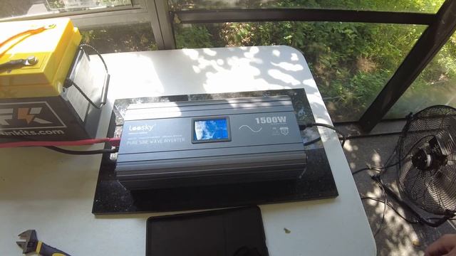 Leesky 1500w pure sine inverter смотреть онлайн